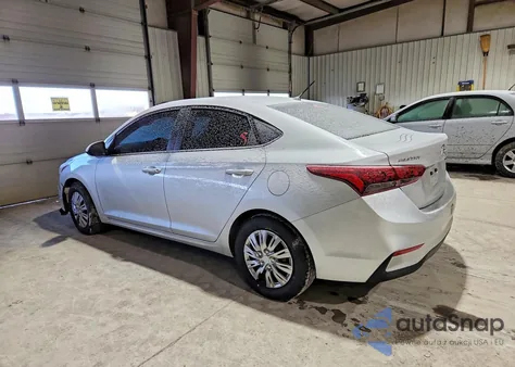 2021 Hyundai Accent Se из США, поврежденный, VIN 3KPC24A60ME144324